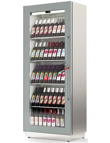 ENOFRIFO MIAMI ventilated refrigerated wine display cabinet