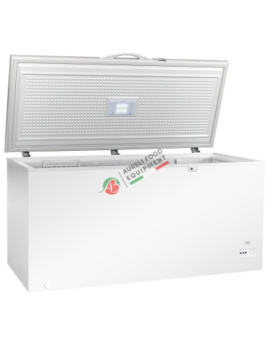 Chest freezer temp. ≤ -18°C - capacity 446 L dim. 153,5x74x82,5H cm