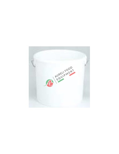 5 L Plastic bucket dim. 225 x 190H mm