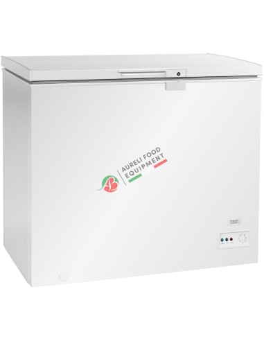 Chest freezer capacity 190 L dim. 950x564x845H mm