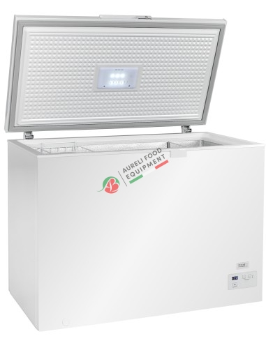 Frigorifero congelatore a pozzetto temp. +8/-24°C termostato digitale - capacità 282 L dim. 111,6x64,4x84,5H cm