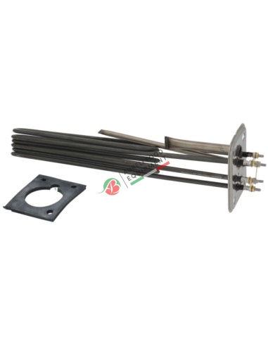 Elframo HEATING ELEMENT 8300/9000/10100W 230/240/254V - for boiler with probe receptacle complete with gasket