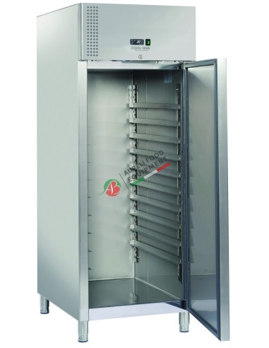 Armadio congelatore ventilato EURONORM per pasticceria temp. -18°/-22°C mod. PA 800BT dim. 740Lx990Px2010H mm