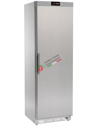 Armadio freezer -18°C statico porta cieca esterno inox interno ABS mod. digitale capacità 360L dim. 60Lx60Px185,5H cm