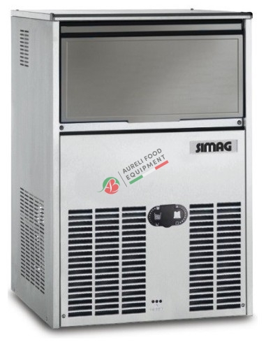 Simag Full cubes self-contained Ice Machine mod. SCE 40 OX with XSafe