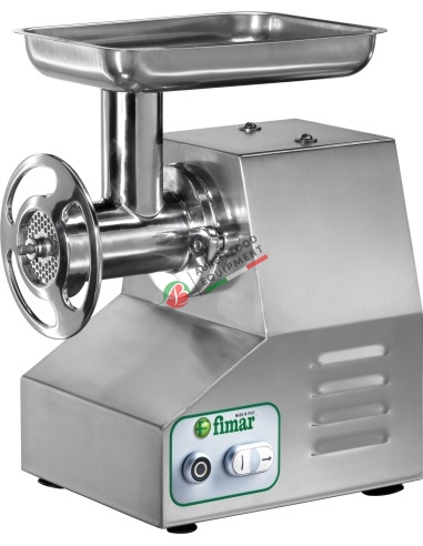 Meat Mincer mod. 22 TS with stainless steel mincing 400V/3/50Hz