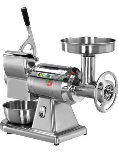 Combined Meat mincer and Grater 22 AE with stainless steel mincing 400V/3/50Hz