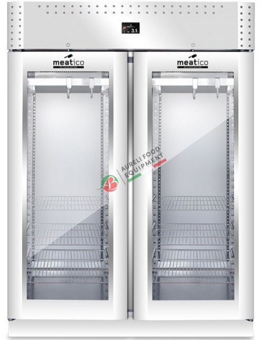 Meat DRY AGING CABINET mod. GREEN MEAT 1500 VIP dim. 1500Wx850Dx2080H mm