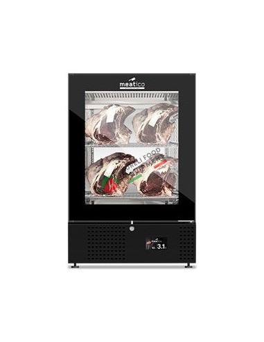 Meat DRY AGING CABINET mod. GREEN MEAT 150 BLACK dim. 600Lx600Px910H mm