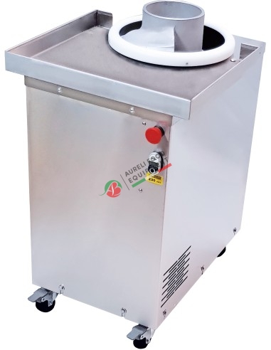 Professional dough rounder with dough capacity 20 to 800 grams dim. 410x610x820H mm for high hydration pasta
