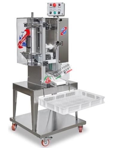 La Parmigiana PR120 double 120mm sheet ravioli automatic forming machine