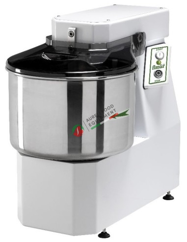 Fixed head spiaral dough mixer 42 Lt for pizzaries and bakeries 230V/1N/50Hz