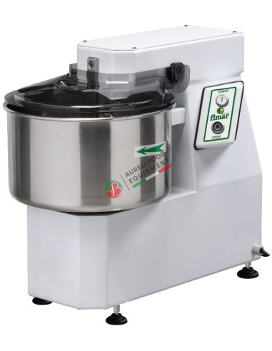 Fixed head spiaral dough mixer 22 Lt for pizzaries and bakeries 400V/3/50Hz