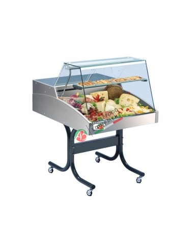 Refrigerated showcases Super 1000 - without trolley - temp. +2/+4° C dim. 100,6Wx93,9Dx53H cm