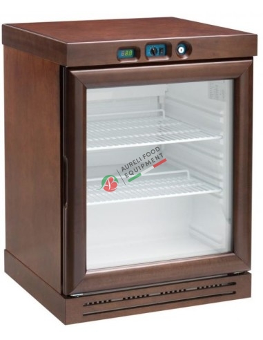 Refrigerated wine cellar with static refrigeration temp. +2/+8°C dim. 640x610x870H mm