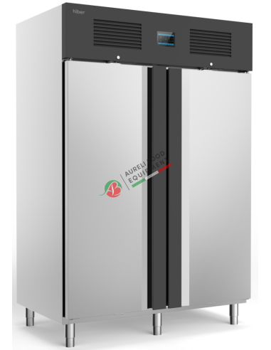 HIBER Armadio frigorifero -2/+8° C classe energetica A dim. 1400Lx850Px2080H mm PREMIERE 2.0 GN2/1 - 1400 L Gas R290