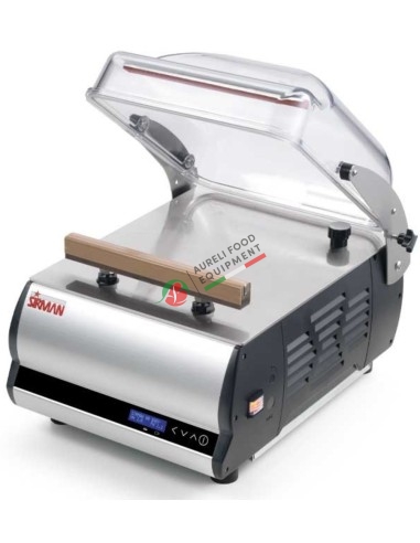 Sirman Vacuum Packaging Machine, model W8 30 Easy Touch DX, 8 mc/h pump - 310 mm sealing bar