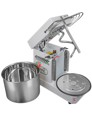 Famag spiral mixer IM 8S/230 10 Speeds HH - High Hydrations Single-phase 230V 50Hz