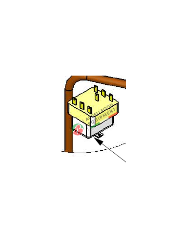 Desco Thermostat 171°C 30A 3P BULBO ø6 (MORS.) for CPE7 pasta cooker