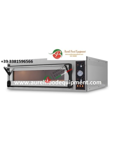 electric pizza oven 4 pizzas diam. 40 cm - 1 chamber H 18 cm
