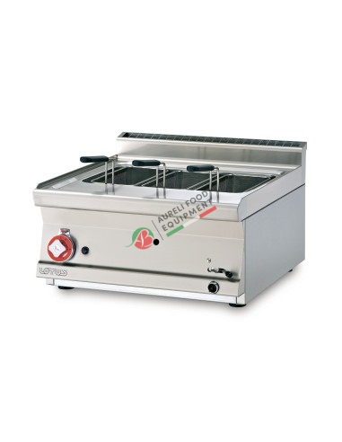 Lotus Counter top Gas pasta cooker mod. CPT-66G (baskets excluded)
