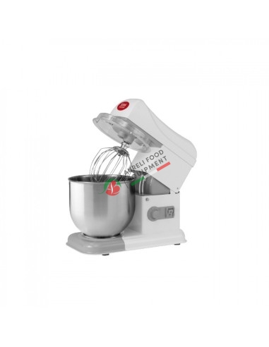Domino Tabletop planetary mixer with 6,8 lt bowl capacity with electronic variable speed SM7 - Volt 230/1/50-60 Hz