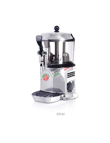 Ugolini Hot Chocolate dispenser 3lt DELICE3 SILVER- Hot Drinks Dispenser colour silver