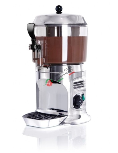 Ugolini Hot Chocolate dispenser 5lt DELICE5 - Hot Drinks Dispenser colour silver