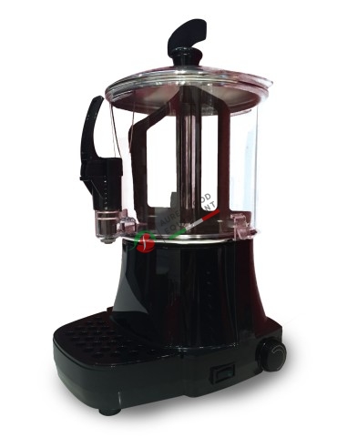 Hot Chocolate dispenser 3lt Lola - Hot Drinks Dispenser Black color