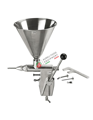 Pavoni Dosimini Manual dosing machine with stainless steel plunger. Hopper 3 lt.