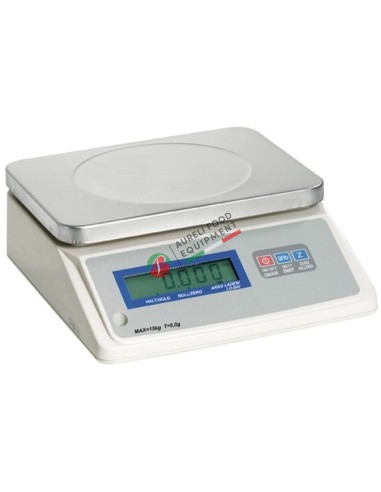 Electronic scale 15 kg div. 5 gr