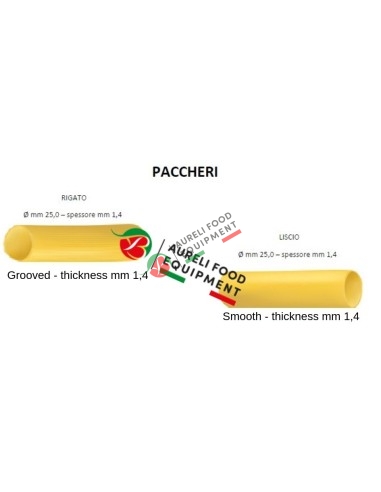 Paccheri Die for 95