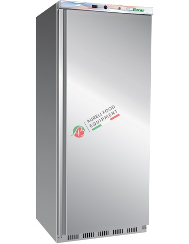 Static refrigerated cabinet G-ER600SS temperature +2/+8°C capacity 555 L dim. 777x695x1895H mm