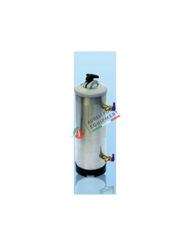 Manual Softener with 2 valves container capacity 16l