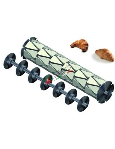 Rollers for small croissant cuts