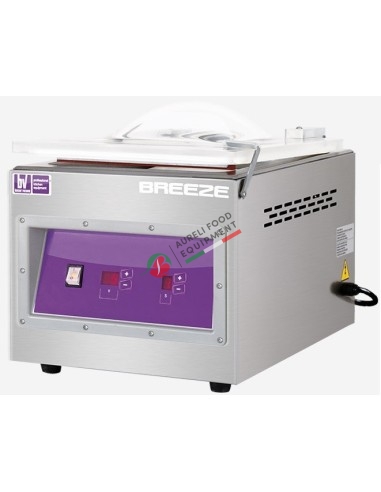 TABLETOP CHAMBER Vacuum machine with external suction with 260 mm seal