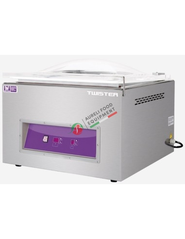 TABLETOP CHAMBER Vacuum machine with external suction with 520 mm seal