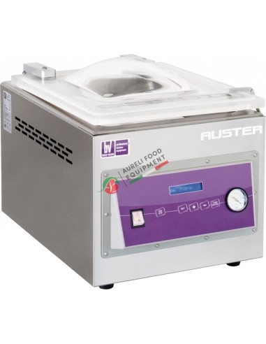 TABLETOP CHAMBER Vacuum machine with external suction with 260 mm seal with 20 programs