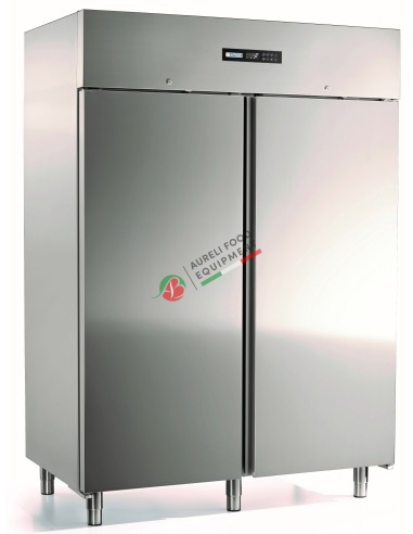 Armadio refrigerato bassa temperatura -24/-10° C a basso consumo energetico 2 porte - capacità 1400 L