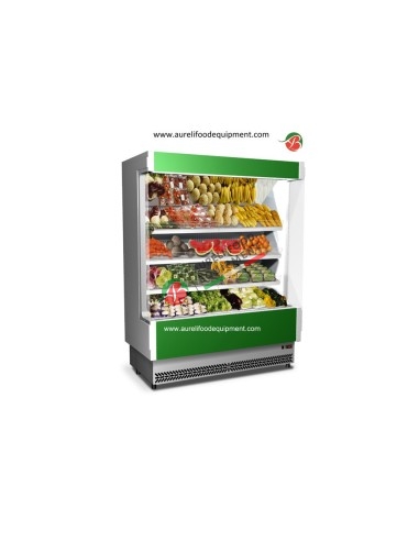 Vertical multi-deck display for fruits and vegetables dim. 148x76,4x204H cm temp. +6/+8°C