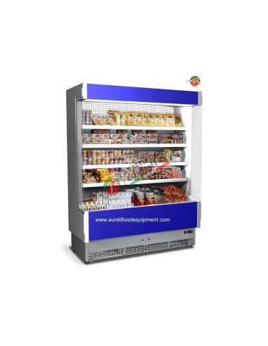 Vertical multi-deck display dairy products dim. 148x76,4x204H cm