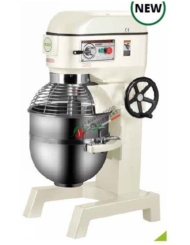 Bench planetary mixer - 3 speeds version- 60 L bowl capacity