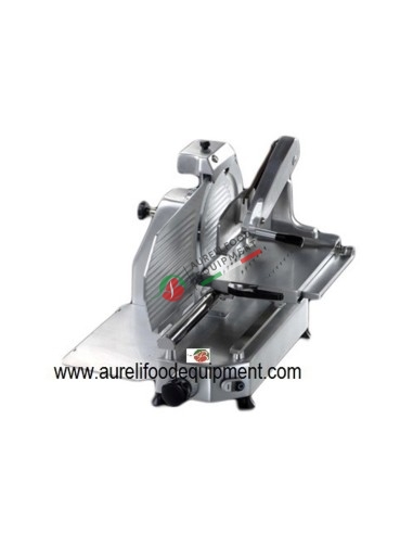 Vertical slicer for ham and sausages with blade diam. 370 mm