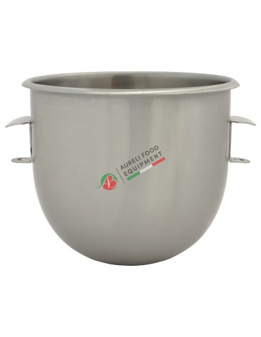 Stainless steel bowl for AGS 20 rotary kneader