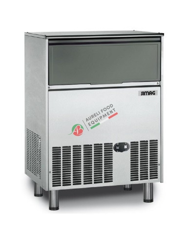 Simag Full cubes self-contained Ice Machine mod. SCE 105 with XSafe