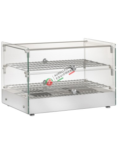 Countertop heating display with internal water tray dim. 55,4Wx36,1Dx37,6H cm 230/1N/50