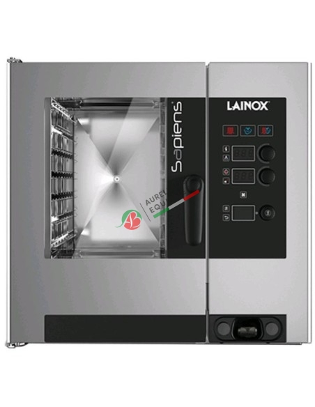 Forno a convezione a vapore diretto Lainox Sapiens capacità 7T mod. SAGV071R