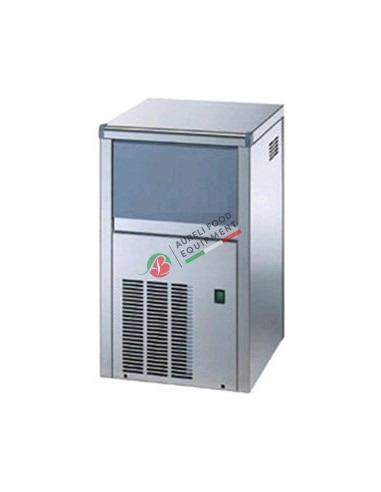 Ice maker machine Truncated cone format - production kg 22 in 24H - Store capacity: up to 4 kg GAS R452A