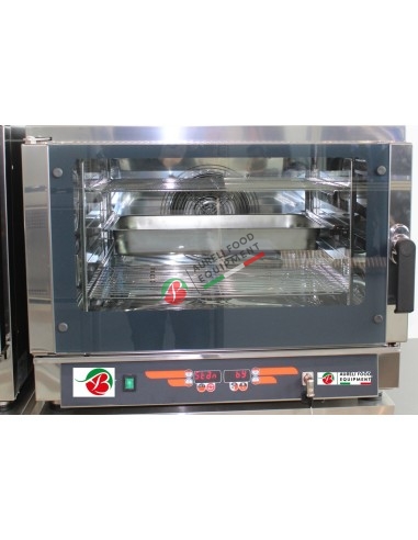 Steam and convenction electric digital oven 4T