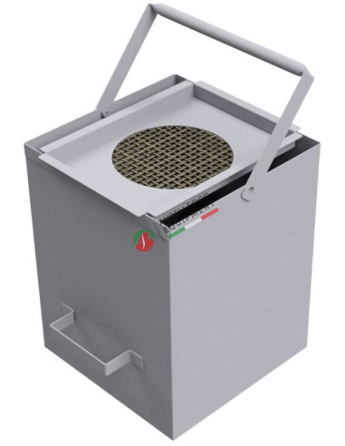 30 lts. Oil collecting tray - with filter for deep fryer